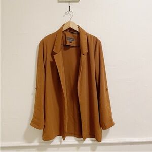 Primark brown loose fitted blazer